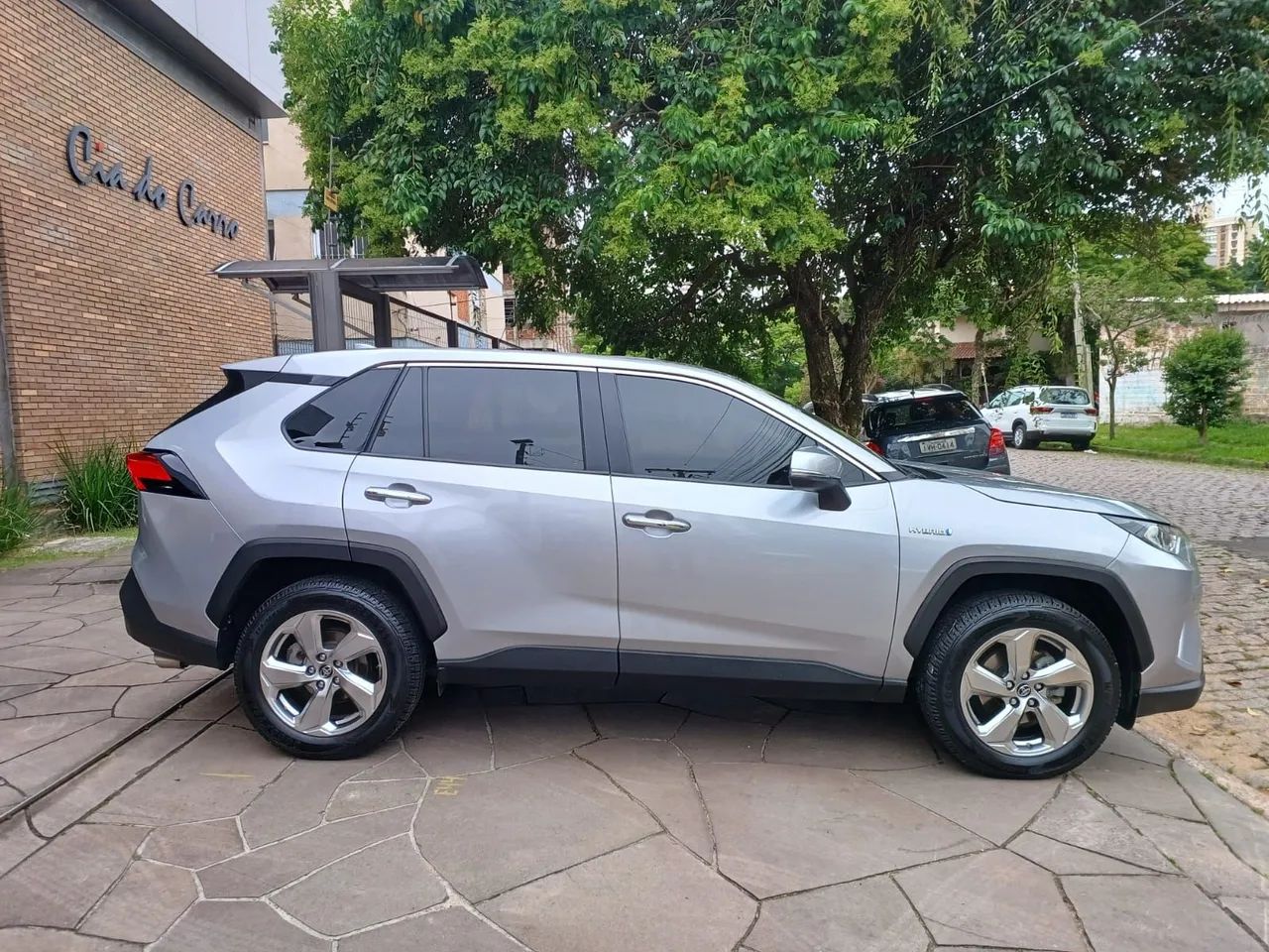 RAV4 2.5 VVT-IE HYBRID S AWD CVT 2019 ÚNICO DONO TODA REVISADA IMPECÁVEL  - Foto 8