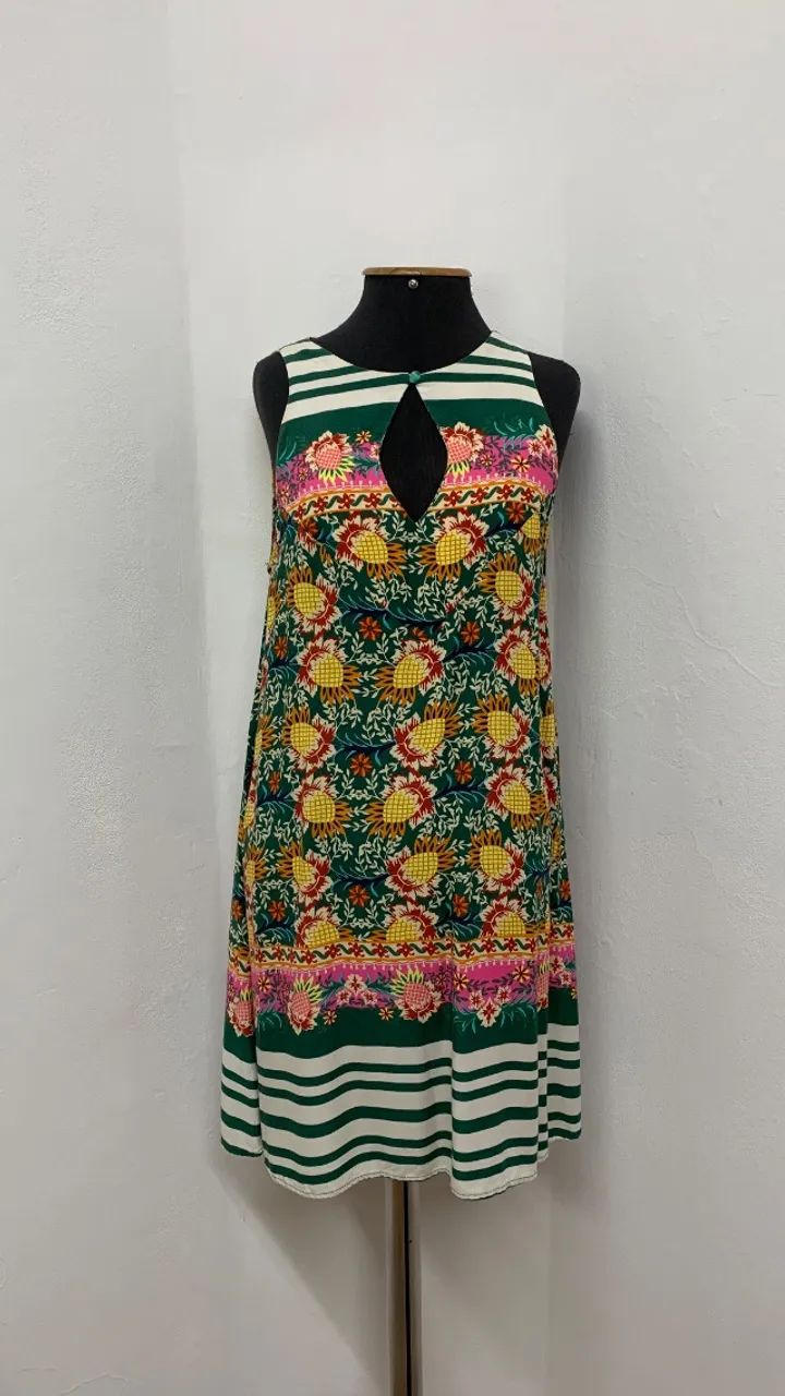 Vestido estampado | FARM 36/38 (C-054)