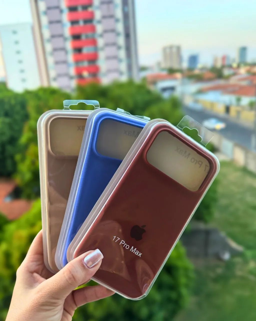 Capa Silicone Case Iphone 17 Pro Max