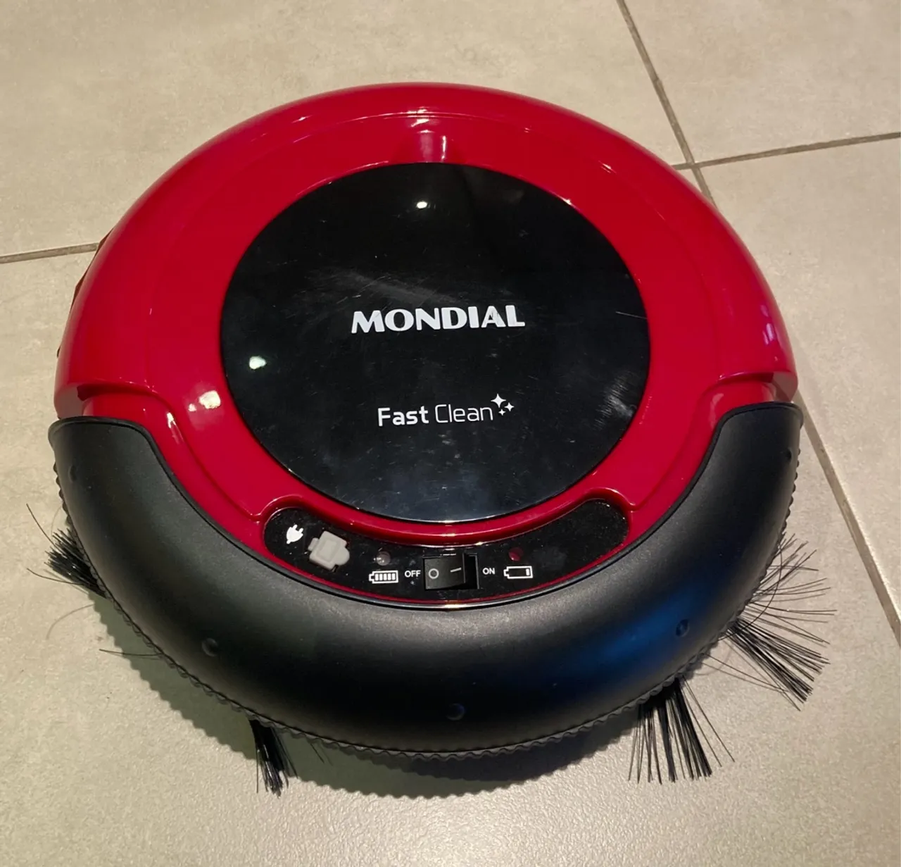 Robô Aspirador Mondial Fast Clean + Acessórios