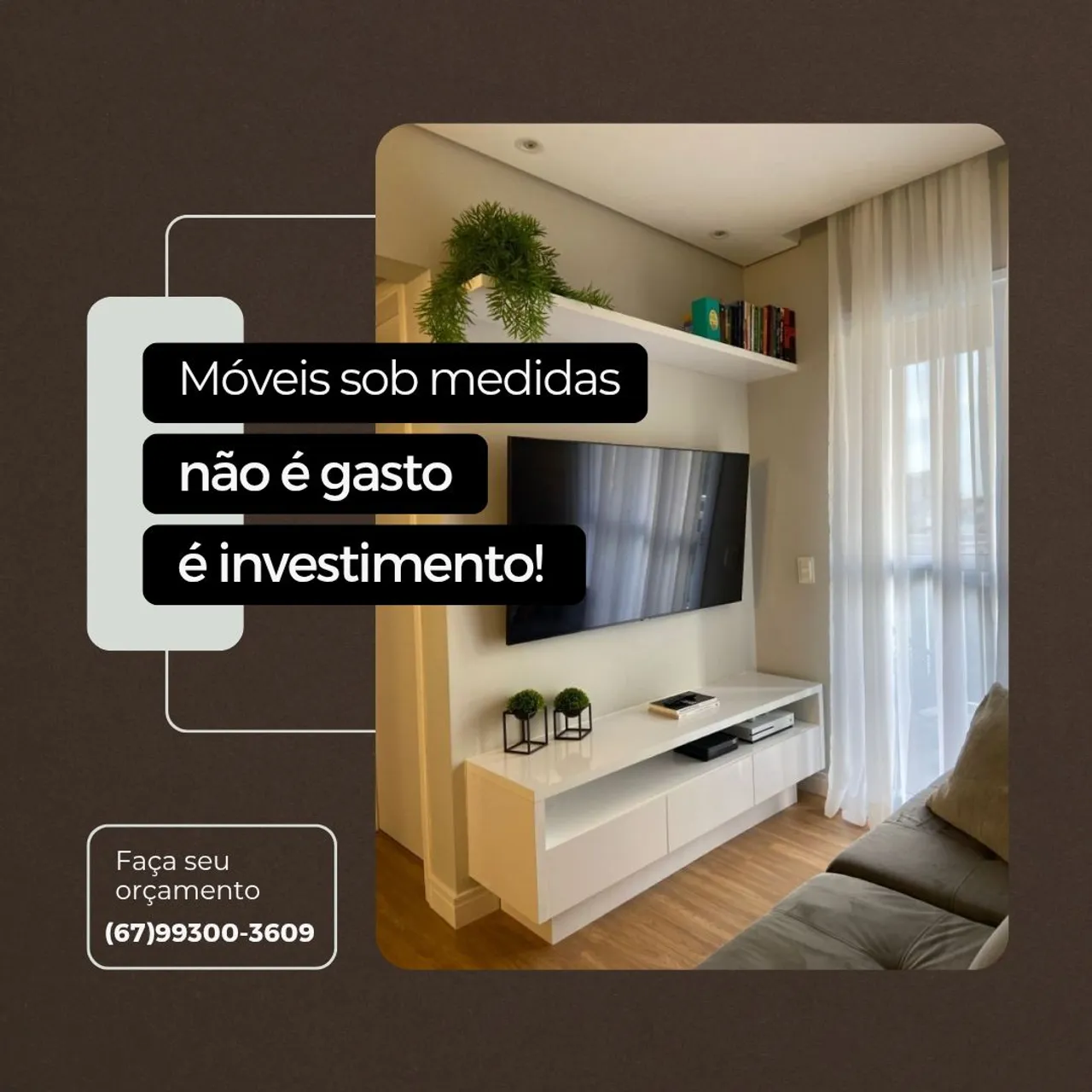 Móveis sob medida: invista no seu espaço!