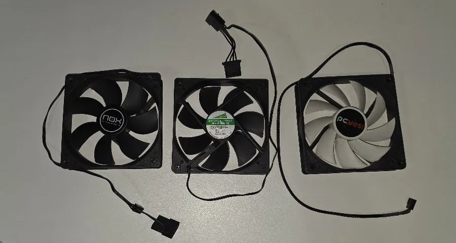3 coolers (NOX, ALPINE E PCYES)