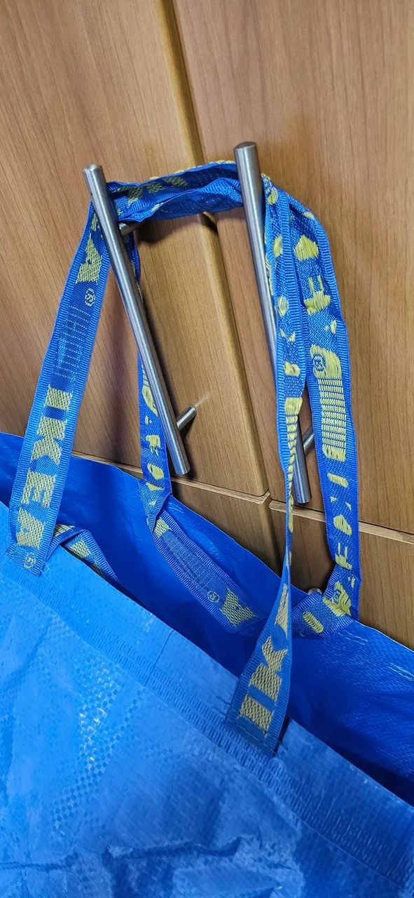 Sacola Ikea azul usada em perfeito estado. - Foto 2