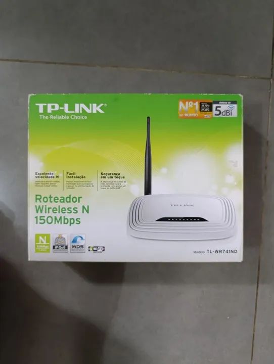 Roteador Wireless N 150Mbps TP-LINK TL-WR741ND