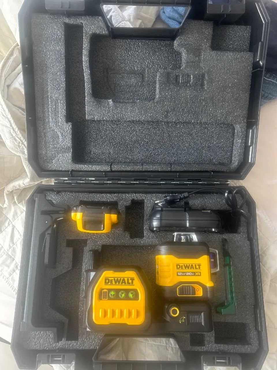 Nivel a laser dewalt 