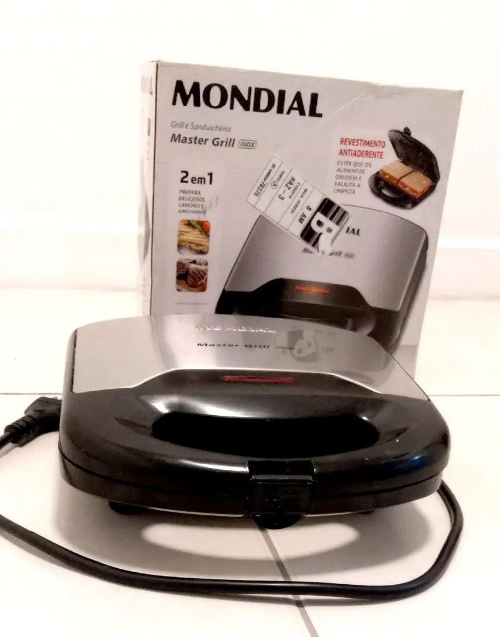  Chapa de Pão Mondial Grill - Foto 3