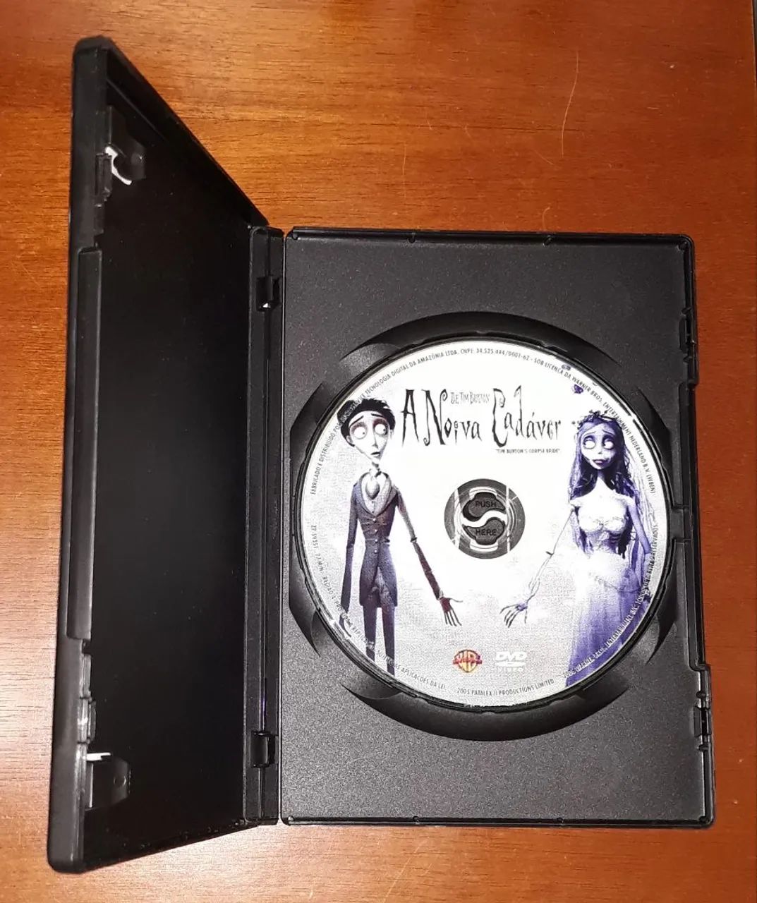 Filme em DVD A Noiva Cadáver  - Foto 2