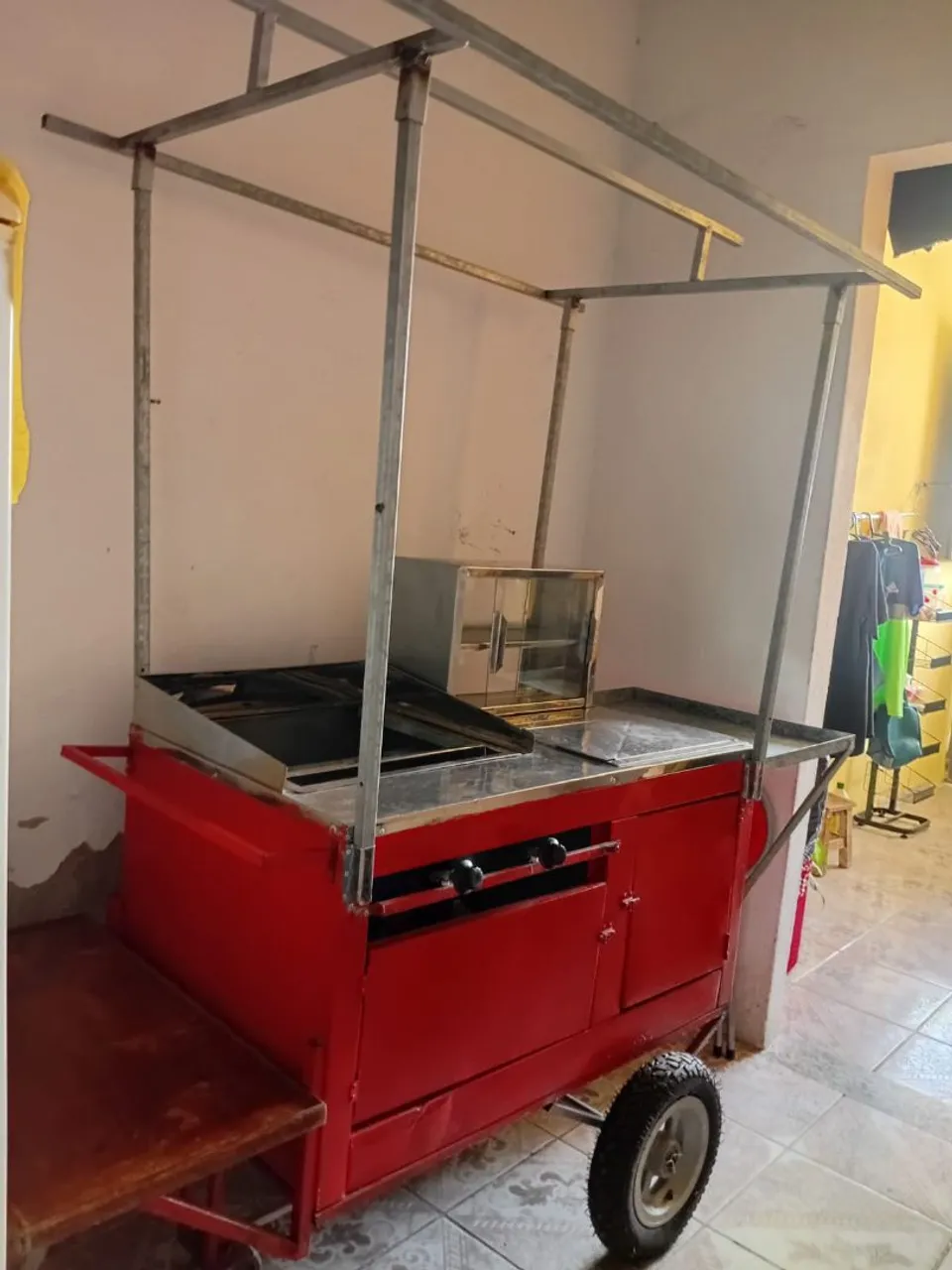 Carrinho para lanche