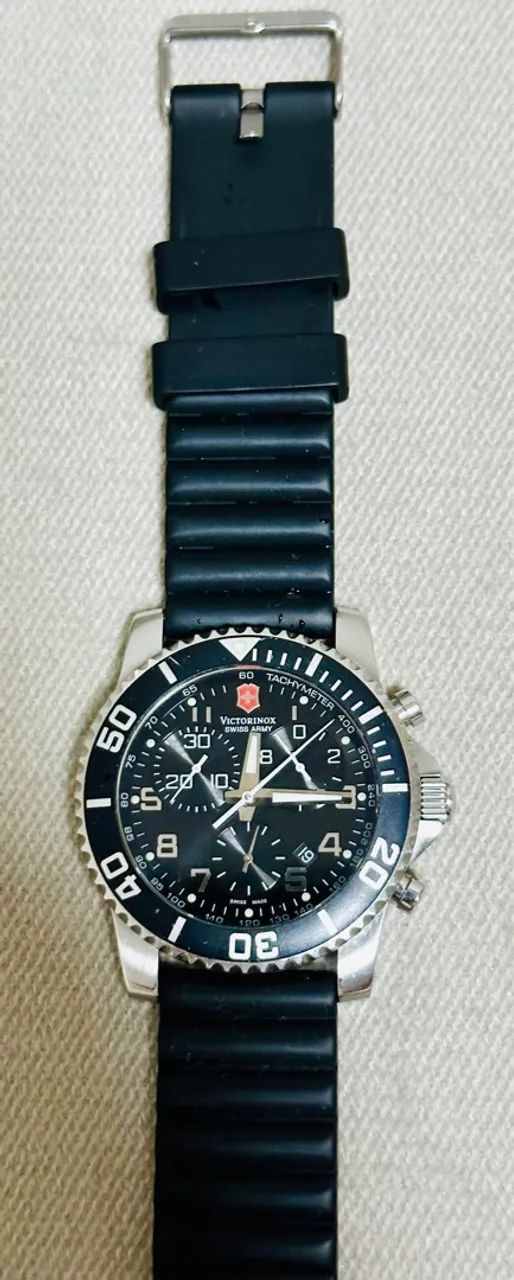 Relógio Victorinox Swiss Army Cronógrafo Masculino - Foto 3