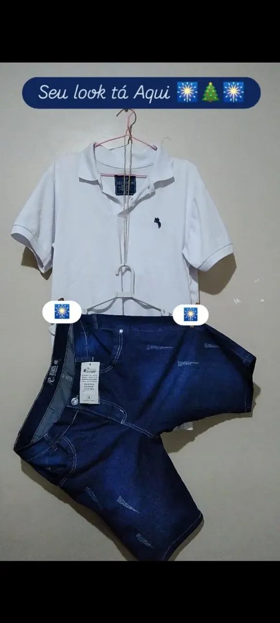 Looks masculinos. Bermuda social com cinto  - Foto 4