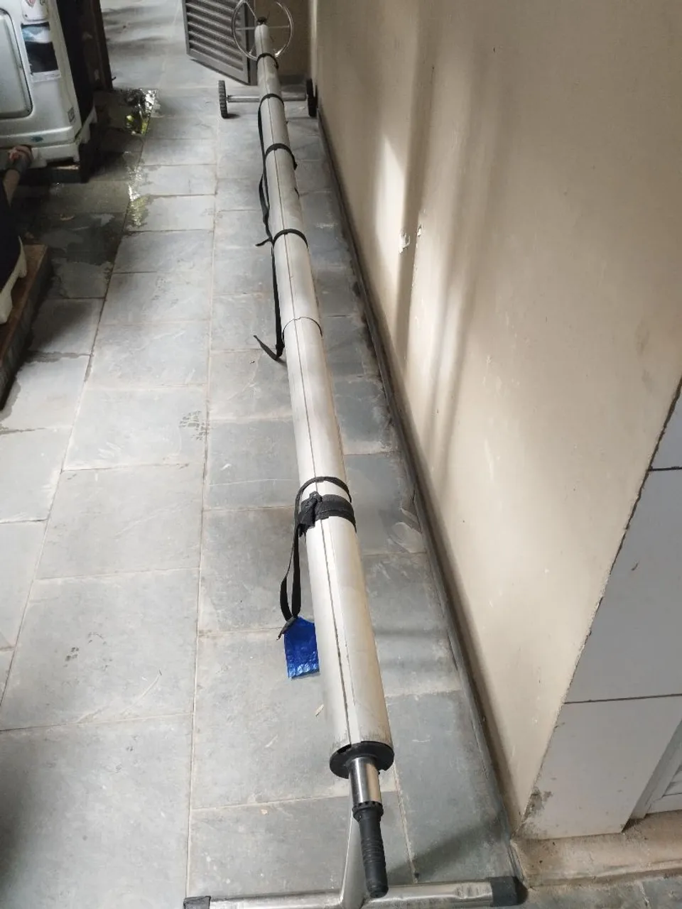 Enrolador para Cobertura de Piscina.