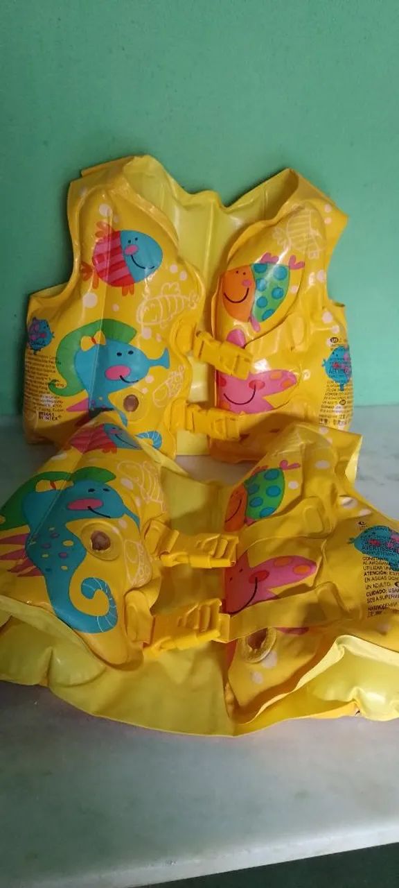 Colete infantil, ideal para banho de piscina, praia e muito mais  - Foto 3
