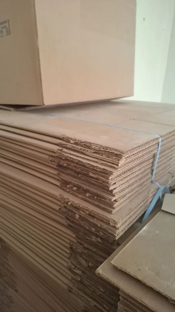 Caixa de papelao triplo 650x300x400