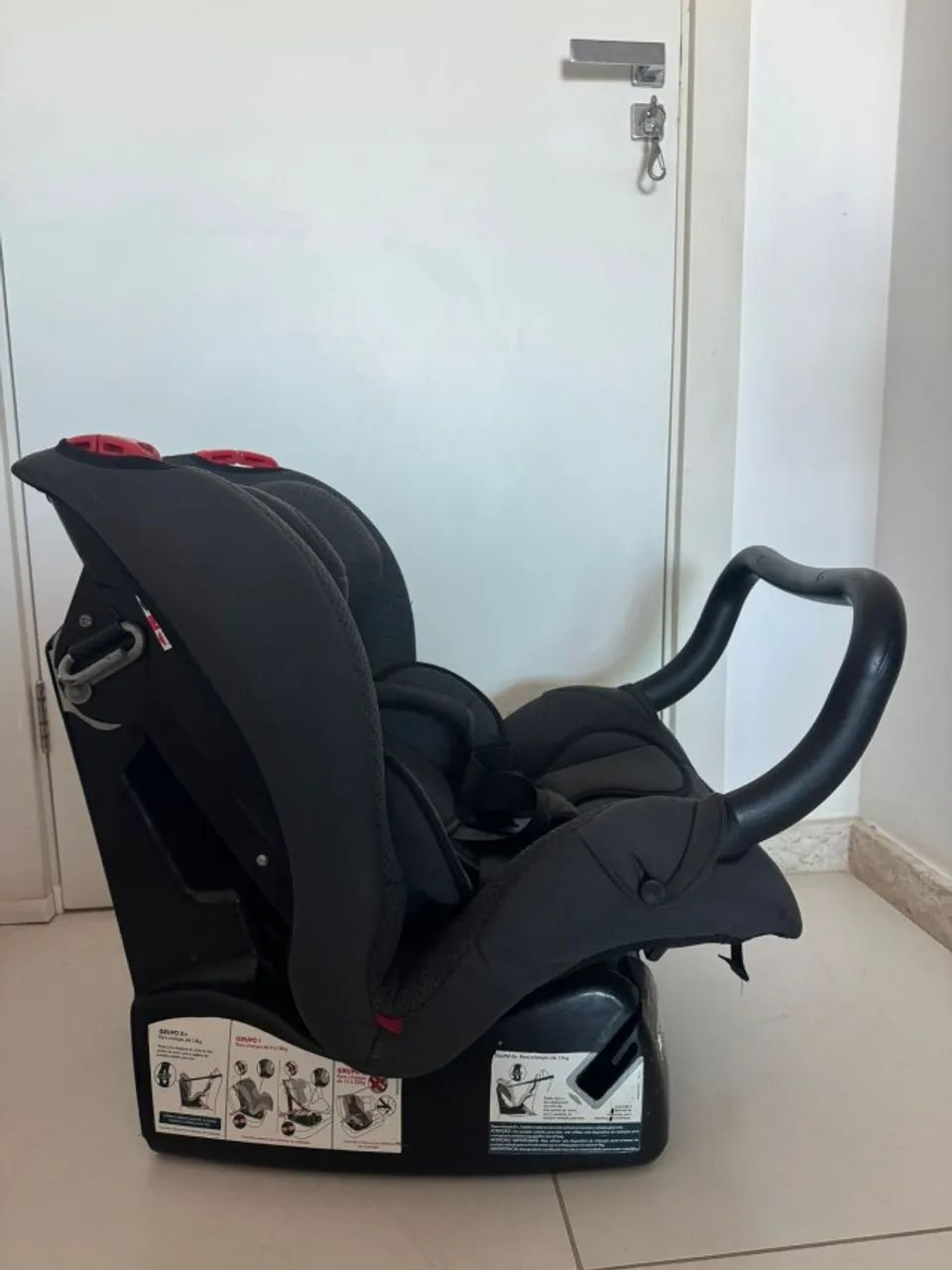 Cadeira para Auto Burigotto Matrix Evolution - semi nova - Foto 3