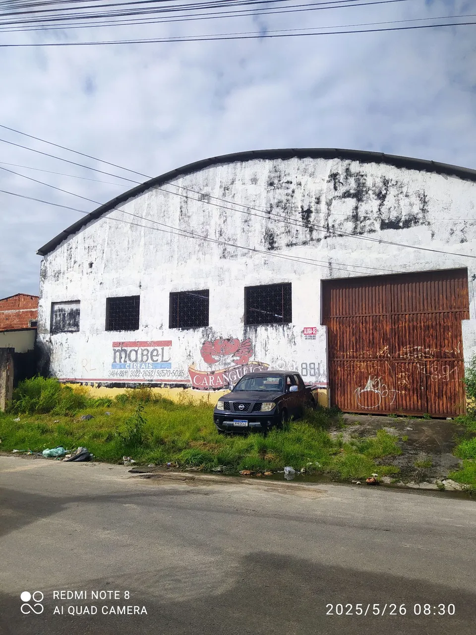 Aluga-se galpão 600² com amplo estacionamento-Granja Portugal-Fortaleza-Ceará