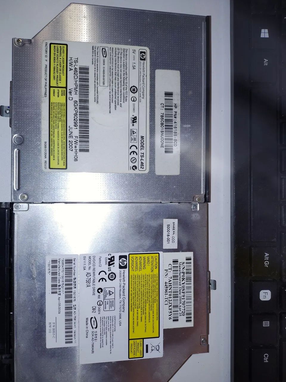 Leitor e gravador de DVD HP - Usado - Foto 2