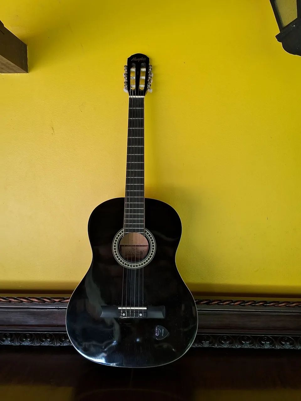 Violão Black Piano