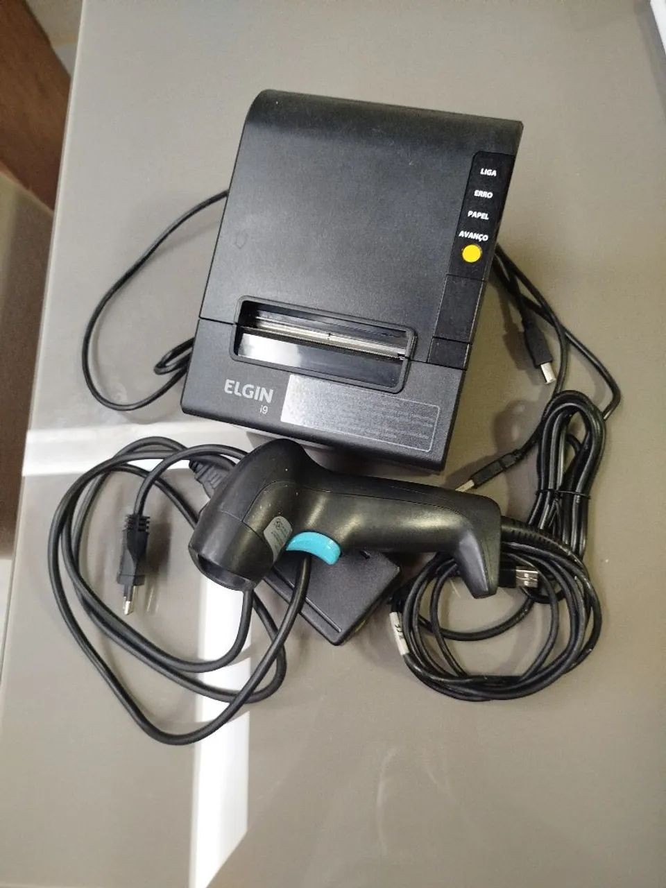 Impressora i9 + Leitor de Código de Barras 