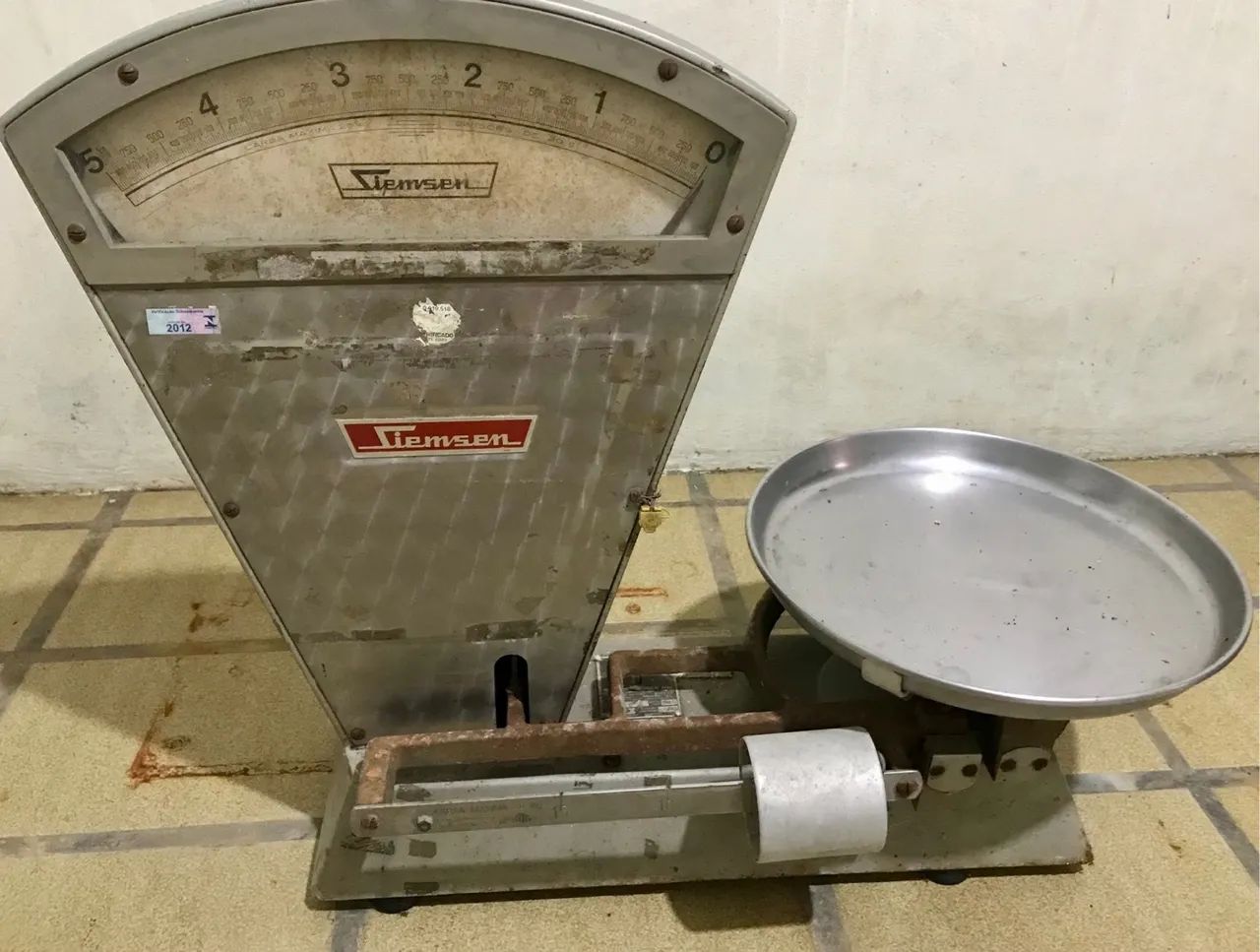 Balança Comercial Siemsen Usada antiga 
