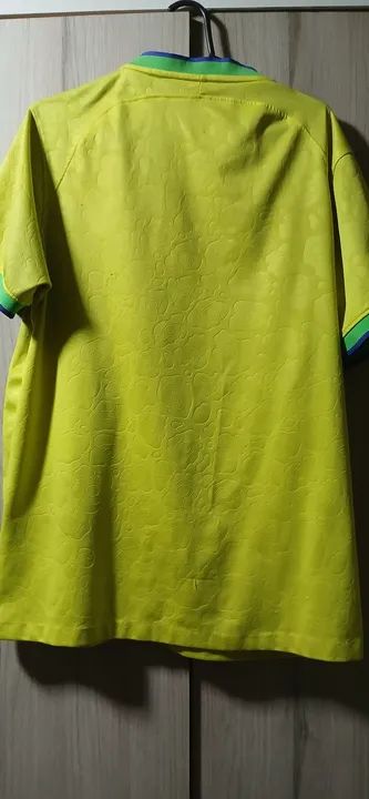 Camisa esportiva de time: Brasil copa 2022. - Foto 2