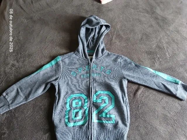 Blusão de moletom Tam. 6