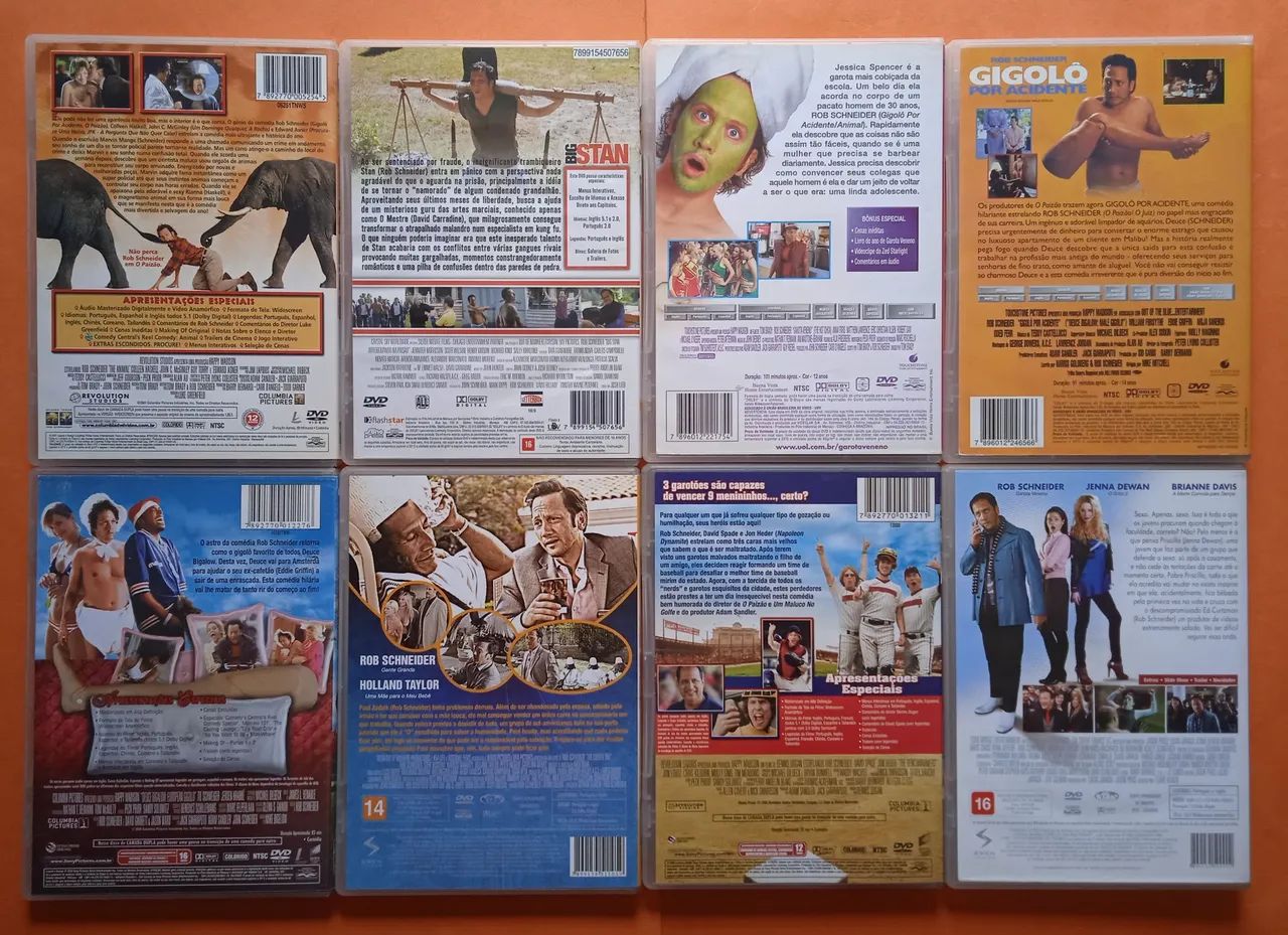 Dvd Coleção Rob Schneider - 8 Filmes  - Foto 2