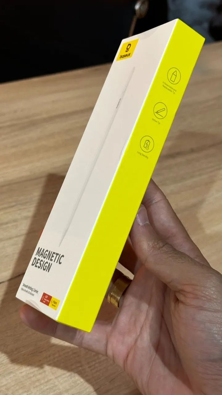 Apple Pencil Baseus Stylus para iPad - Lacrada, sem uso! Com garantia! Até 12x no cartão! - Foto 6