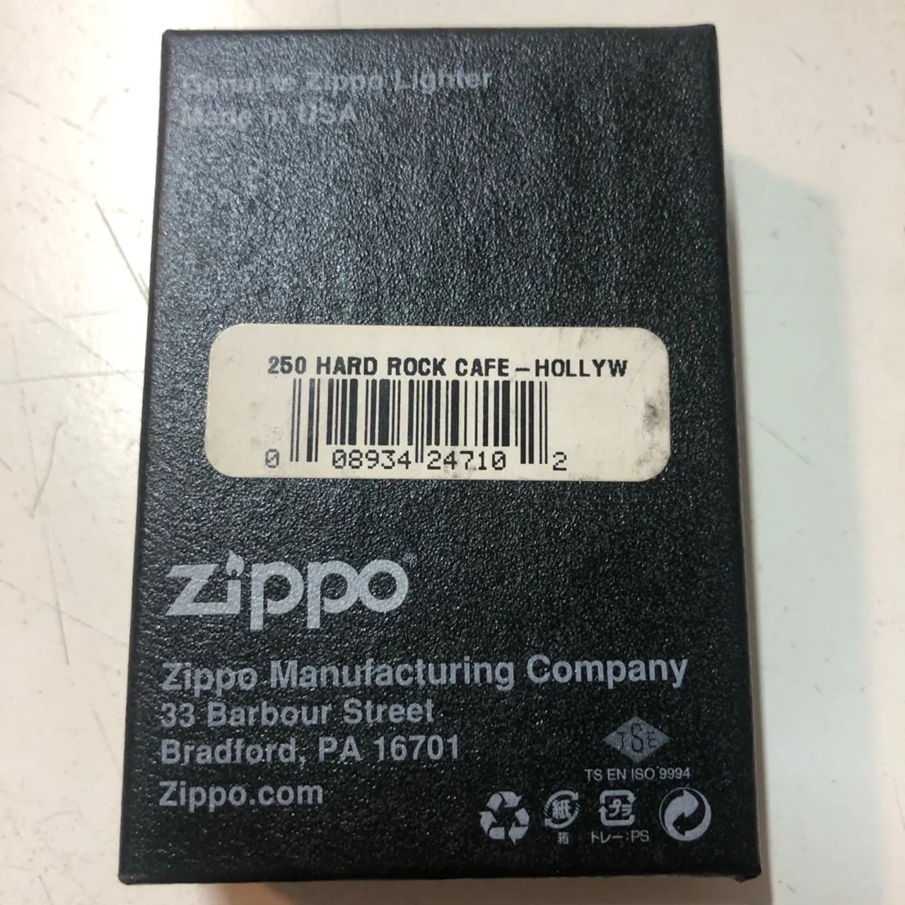 Isqueiro Zippo Original Hard Rock Hollywood - A prova de Vento - Foto 4