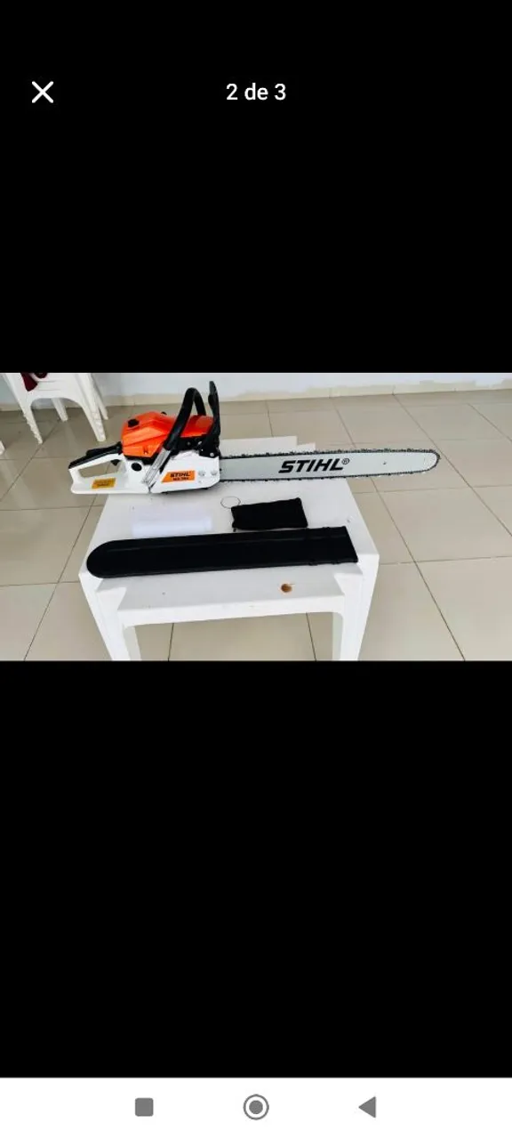 Vendo uma motoserra nova da stihl