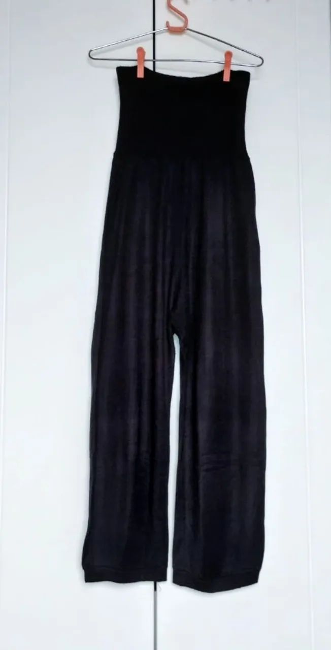 Calça de Tricô Preta - Aspargus - Foto 3