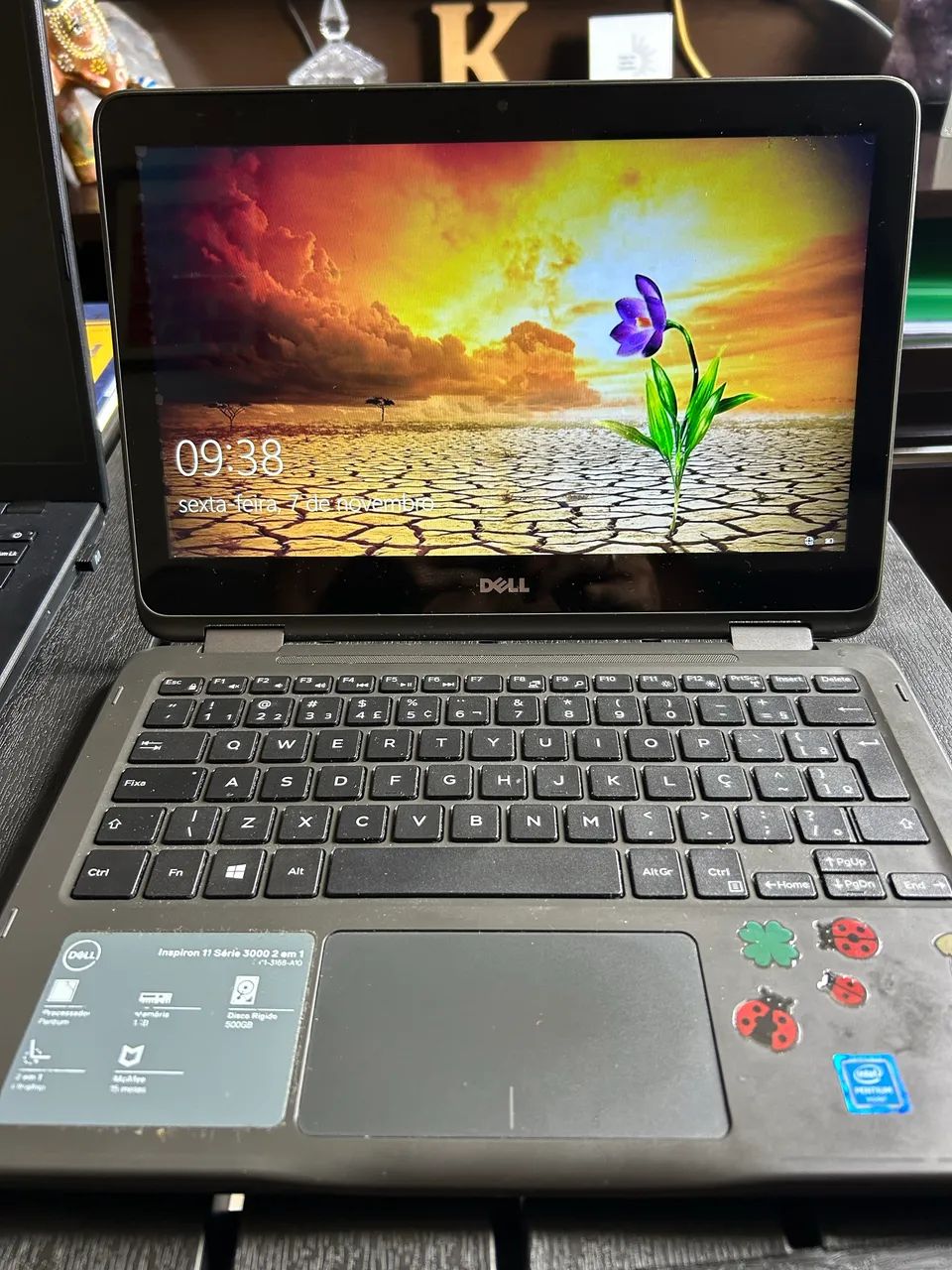 Notebook Dell Inspiron 11 Série 3000 2 em 1 - Com Defeitos