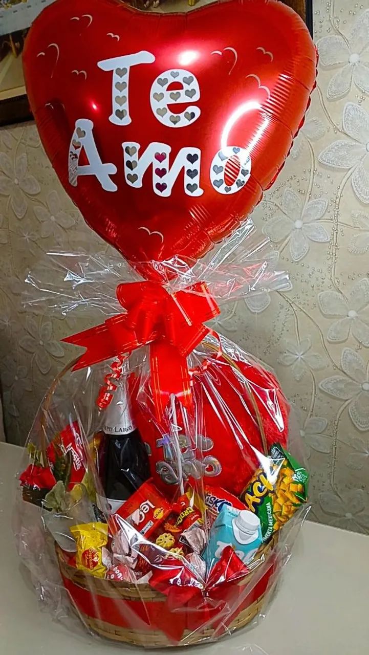 Cesta de Presente Romântica - Perfeita para Celebrar! - Foto 5