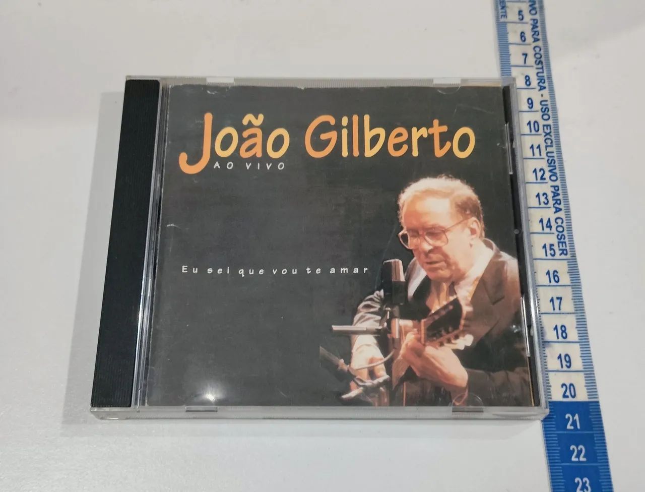 CD João Gilberto Ao Vivo - Eu Sei Que Vou Te Amar