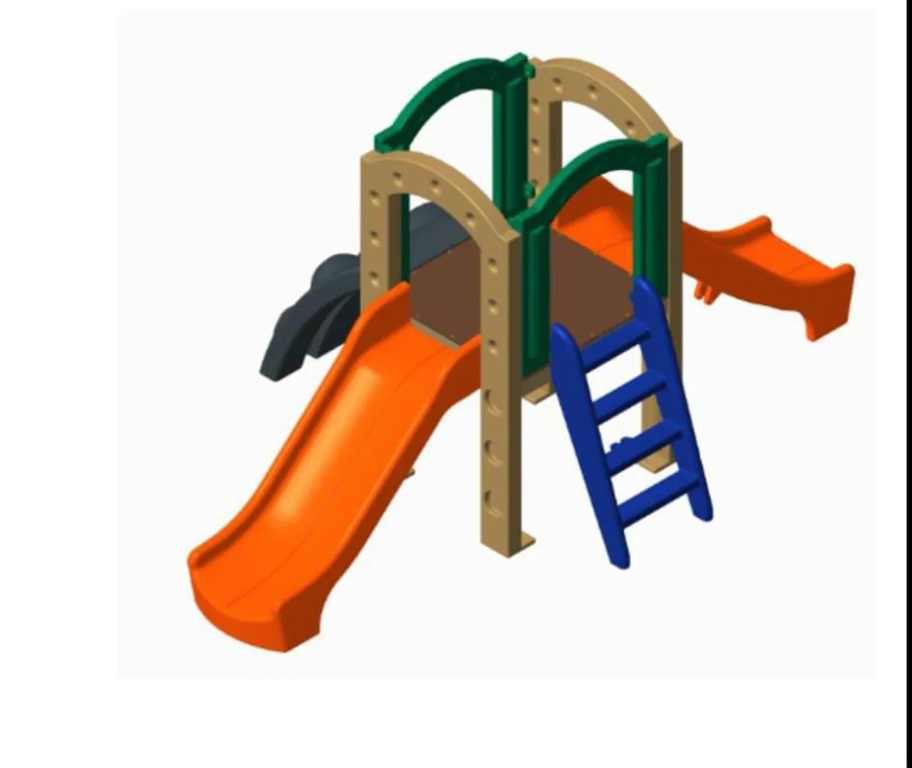 Escorrego e escalada infantil