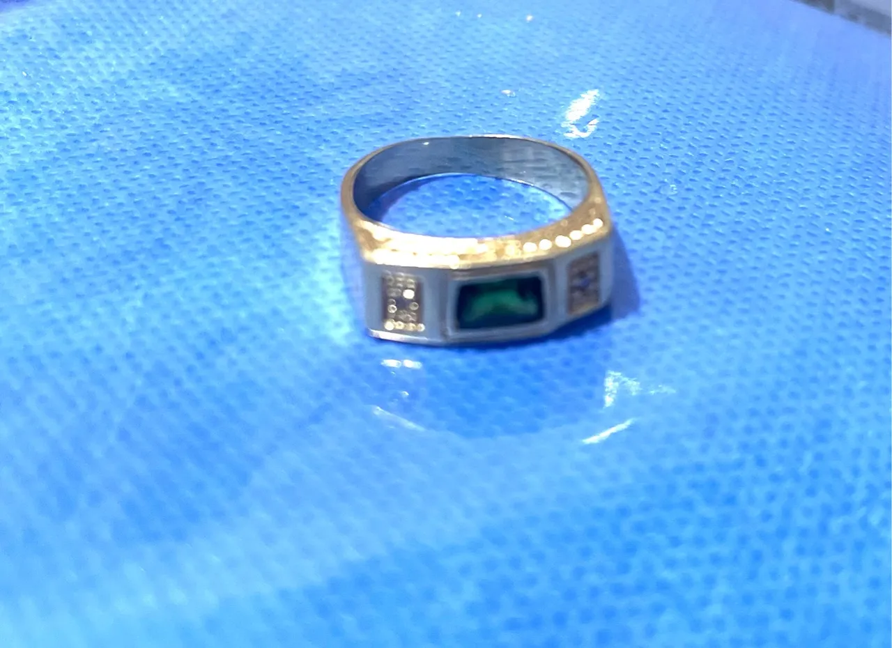 Anel de formatura ouro 18