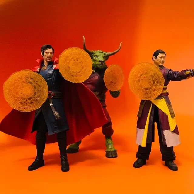 Marvel Legends Dr Strange, Wong & Rintrah BAF - Avengers Vingadores - Foto 3