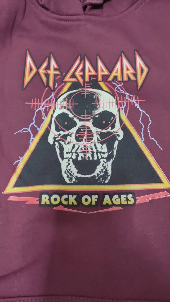 Def Leppard - Moletom oficial de tour "XL" GG - Foto 5
