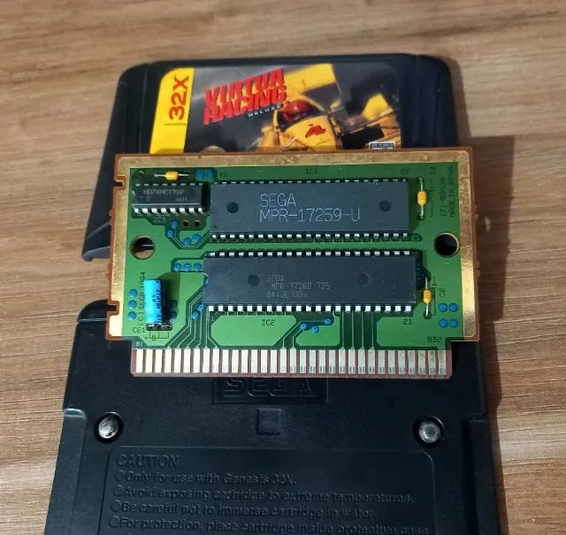 Virtua Racing Deluxe Original Sega 32x Ótimo Estado - Foto 2