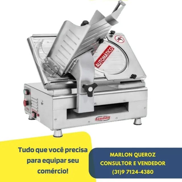 Fatiador de Frios Automático 30CM Bermar