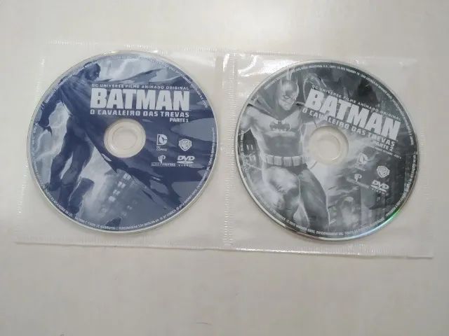 Dvds Batman O Cavaleiro Das Trevas Animação Partes 1 E 2