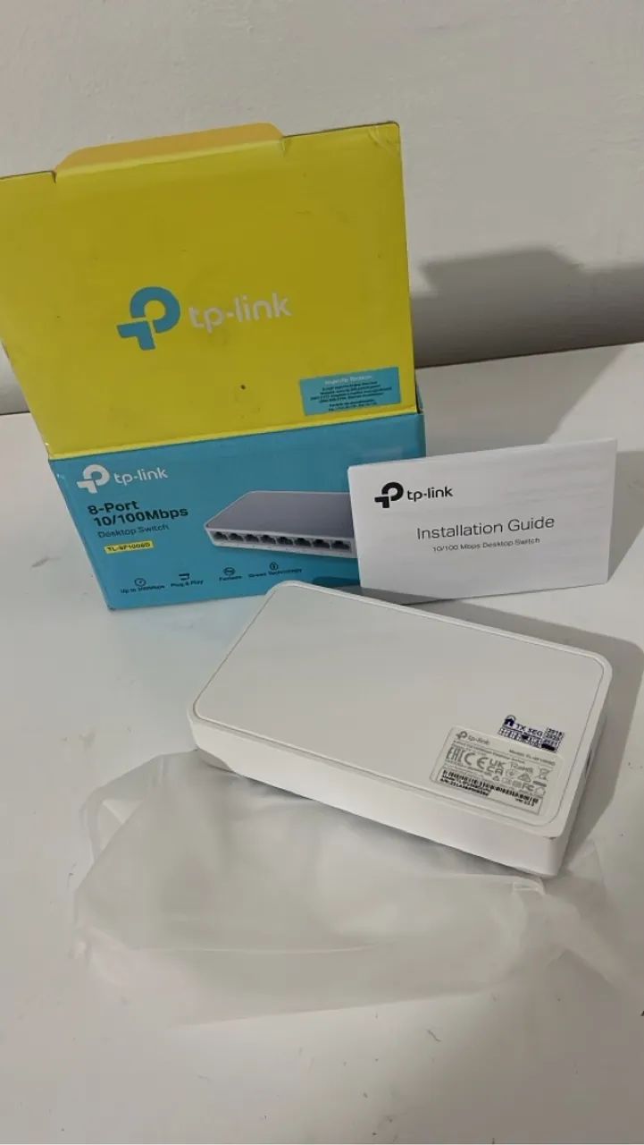 Switch de Rede TP-Link 8 Portas 10/100Mbps - TL-SF1008D - Foto 2