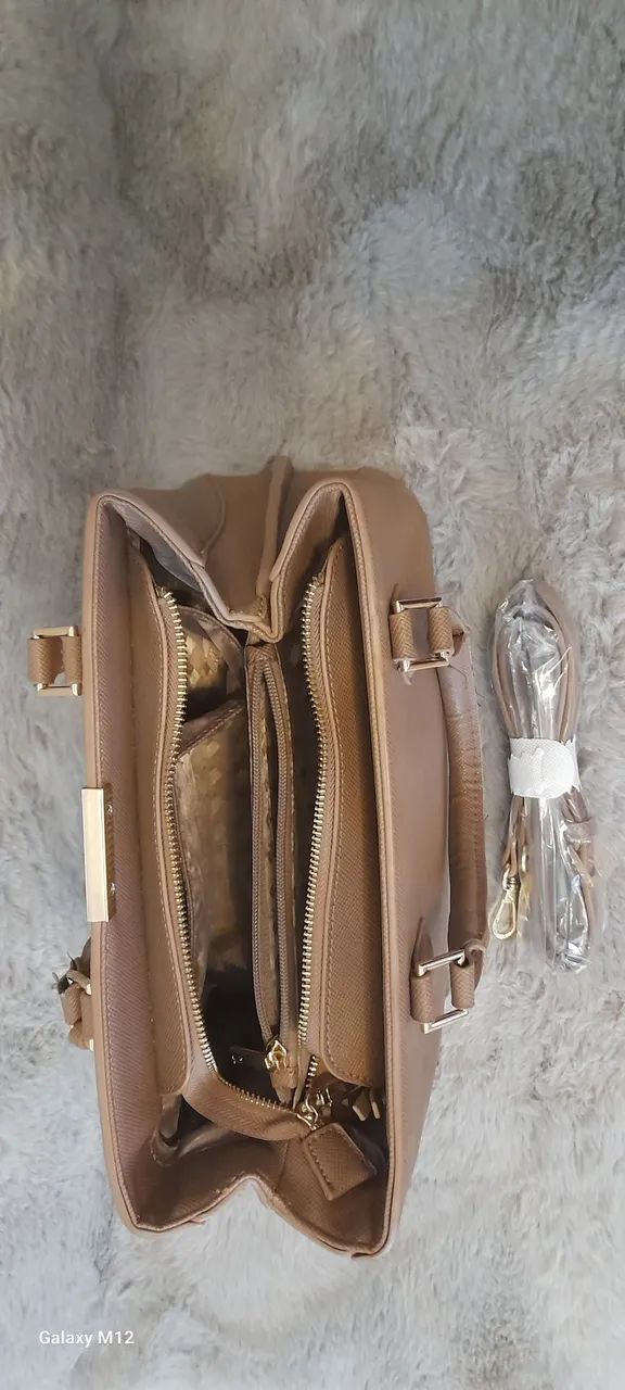 BOlSA SANTA LOLLA MARROM ORIGINAL - Foto 5