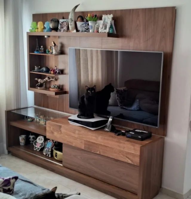 Rack com painel 