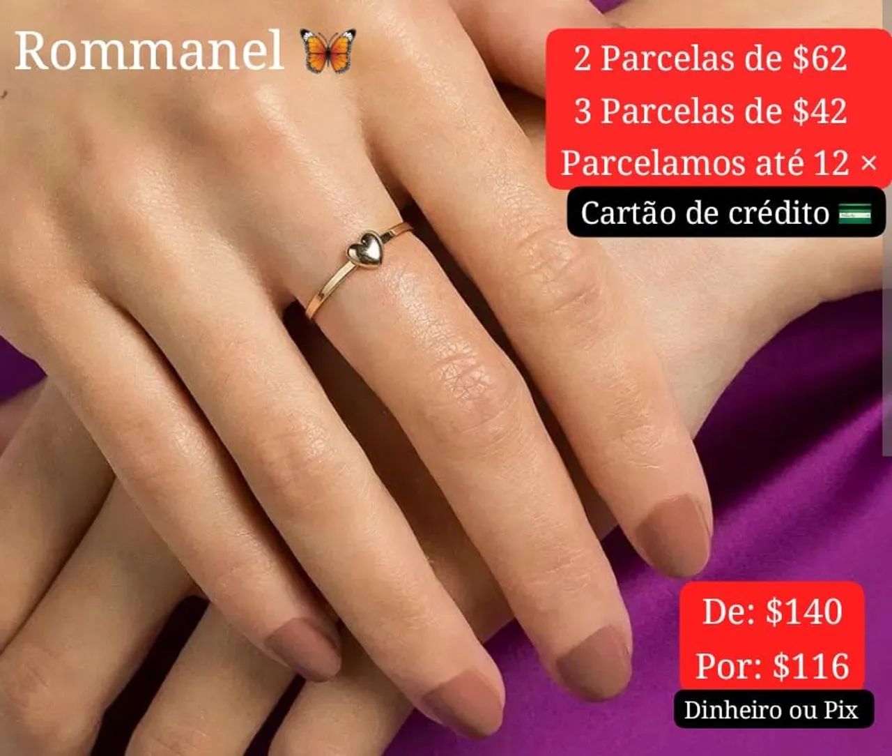 Promoção Anéis Rommanel - Foto 3