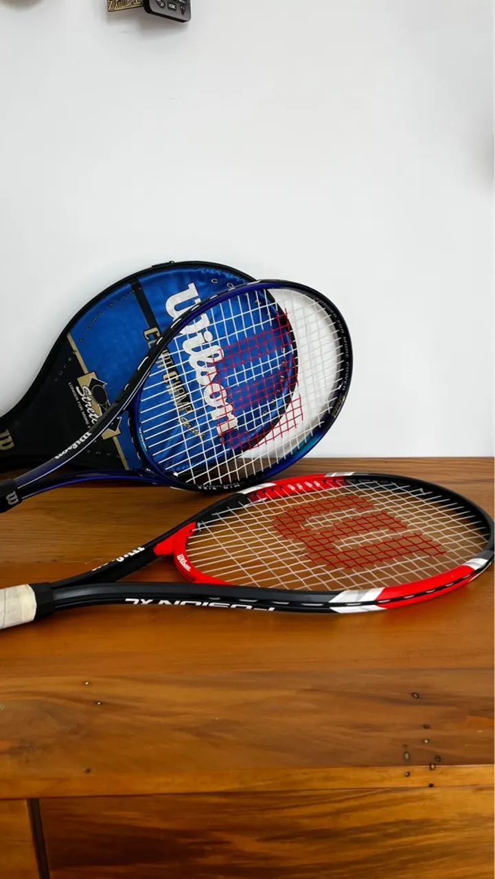 Duas raquetes de tênis WILSON L3/ XL