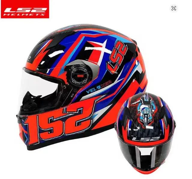 LS2 vermelho e azul