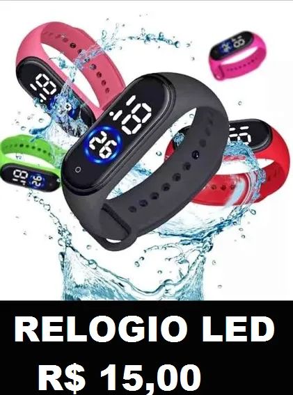 RELOGIO LED