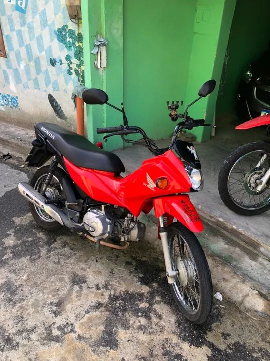 Honda Pop110i - Vermelha - Excelente estado - Foto 2