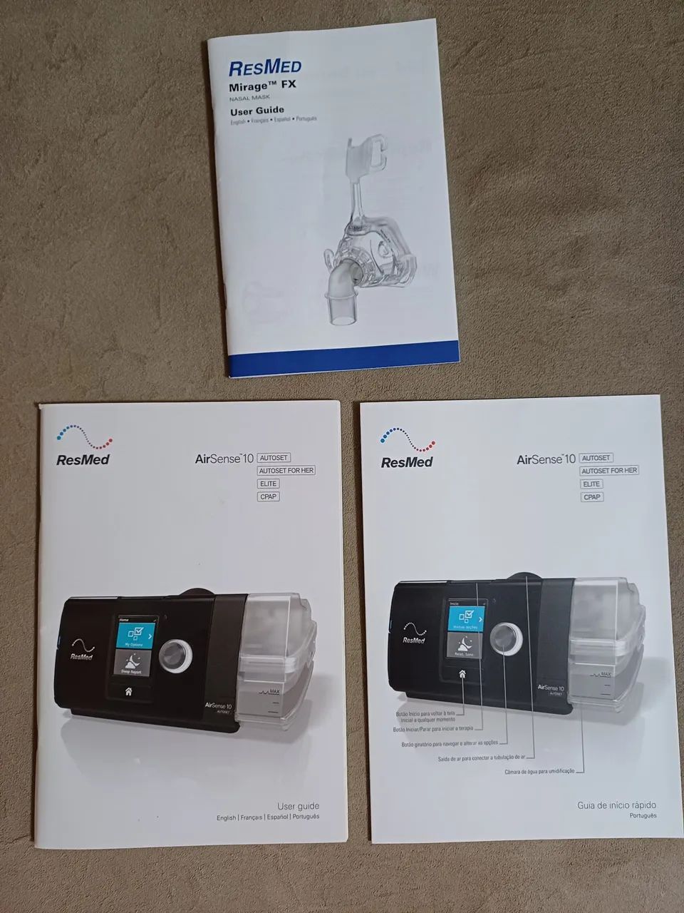 CPAPS marca AIRSENSE 10 Elite,  para apneia do sono e terapia respiratória  - Foto 5