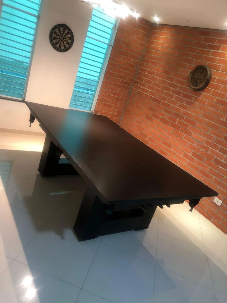 Mesa de bilhar pé em U bilhar e Jantar - Foto 2